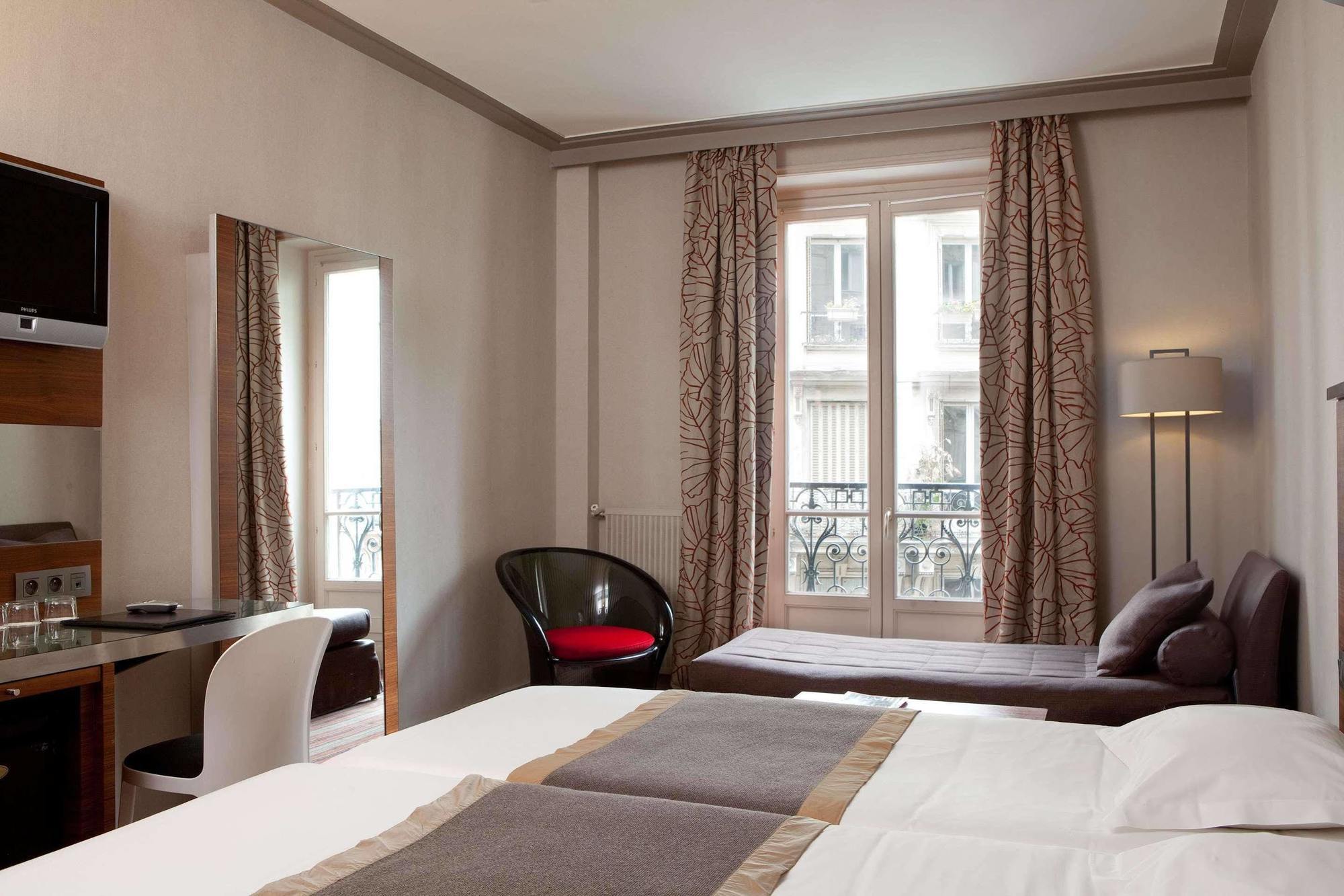 Hotel Berne Opera Paryż Pokój zdjęcie